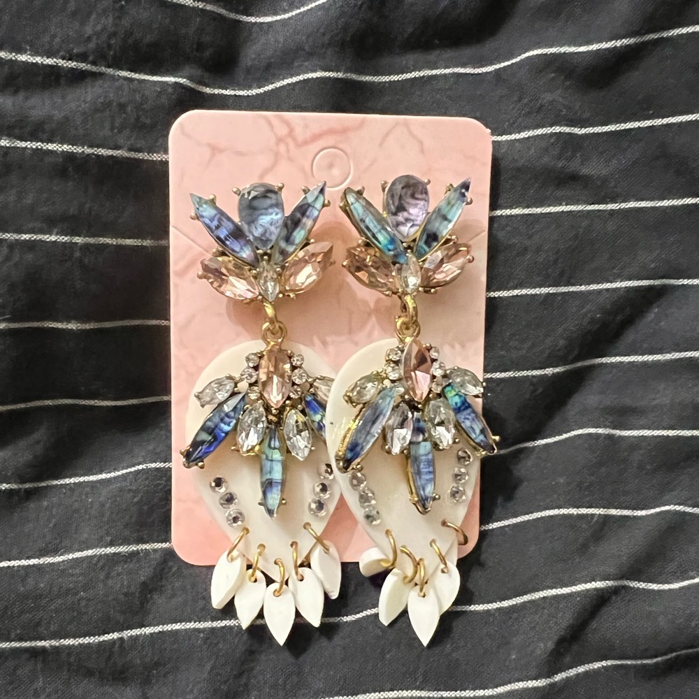 Steve Madden earrings re-worked